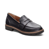 Aetrex Slip-Ons & Loafers Aetrex Womens Collette Arch Support Loafer - Black