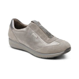 Aetrex Slip-Ons & Loafers Medium / Grey / 35 EU Aetrex Women's Megan Slip On Sneakers- Pewter