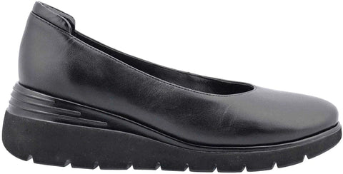 Ara Platform & Wedge Heels Black / 2.5 UK / B (Medium) Ara Womens Berkeley Ballerina Slip On Shoes  - Black