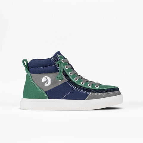 Billy Footwear Kids Shoes Billy Footwear Kid's Boys High Top Sneakers- Earth
