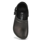 Birkenstock Clogs - Open Heel Birkenstock Birki Air 2.0 Clogs- Jet Black