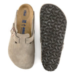 Birkenstock Clogs - Open Heel Copy of Birkenstock Boston Clogs (Soft Footbed) - Habana Oiled Leather