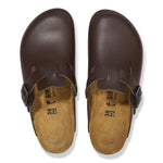 Birkenstock Clogs - Open Heel Birkenstock Boston PRO Clogs - Soft Java Leather