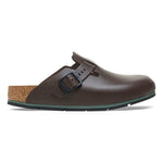 Birkenstock Clogs - Open Heel Birkenstock Boston PRO Clogs - Soft Java Leather