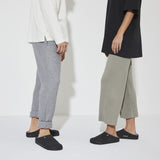 Birkenstock Clogs - Open Heel Birkenstock Zermatt Shearling Wool Slippers- Anthracite