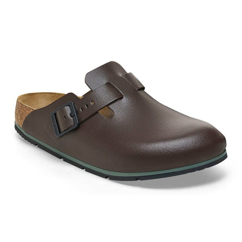 Birkenstock Clogs - Open Heel Black / 35 EU / D (Medium) Birkenstock Boston PRO Clogs - Soft Java Leather