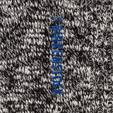 Birkenstock Socks Birkenstock Cotton Slub Crew Socks- Black/ Gray