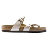 Birkenstock Strappy Sandals Birkenstock Mayari Sandals- Graceful Pearl White Birko-Flor