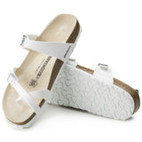 Birkenstock Strappy Sandals Birkenstock Mayari Sandals- White Birko-Flor