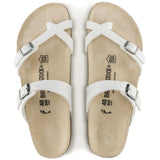 Birkenstock Strappy Sandals Birkenstock Mayari Sandals- White Birko-Flor
