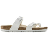 Birkenstock Strappy Sandals Birkenstock Mayari Sandals- White Birko-Flor