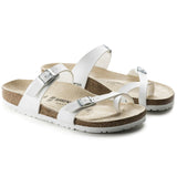 Birkenstock Strappy Sandals Birkenstock Mayari Sandals- White Birko-Flor