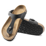 Birkenstock Thong Sandals Birkenstock Gizeh Sandals- Black Oiled Leather