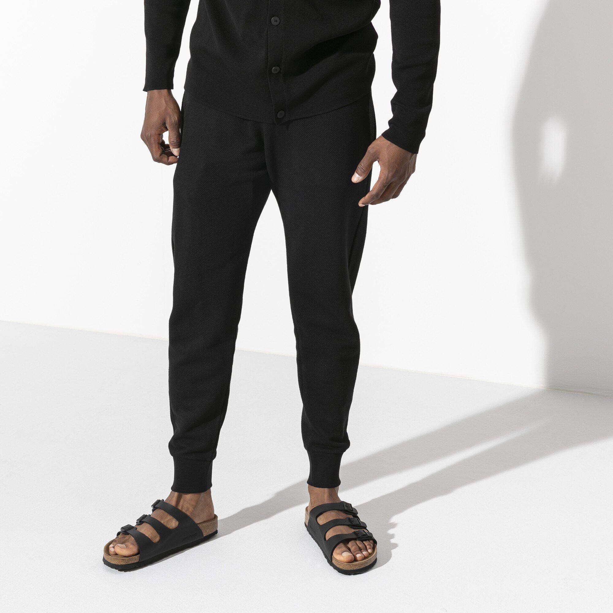 Birkenstock Three-Strap Sandals Birkenstock Florida Sandals (Soft Footbed)- Black Birko-Flor
