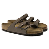 Birkenstock Three-Strap Sandals Birkenstock Florida Sandals (Soft Footbed)- Mocha