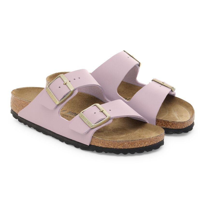 Birkenstock Two-Strap Sandals Birkenstock Arizona Birko-Flor Sandals-  Faded Purple