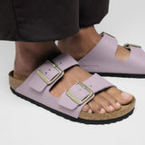 Birkenstock Two-Strap Sandals Birkenstock Arizona Birko-Flor Sandals-  Faded Purple