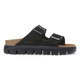 Birkenstock Two-Strap Sandals Birkenstock Arizona Chunky Sandals- Black Suede