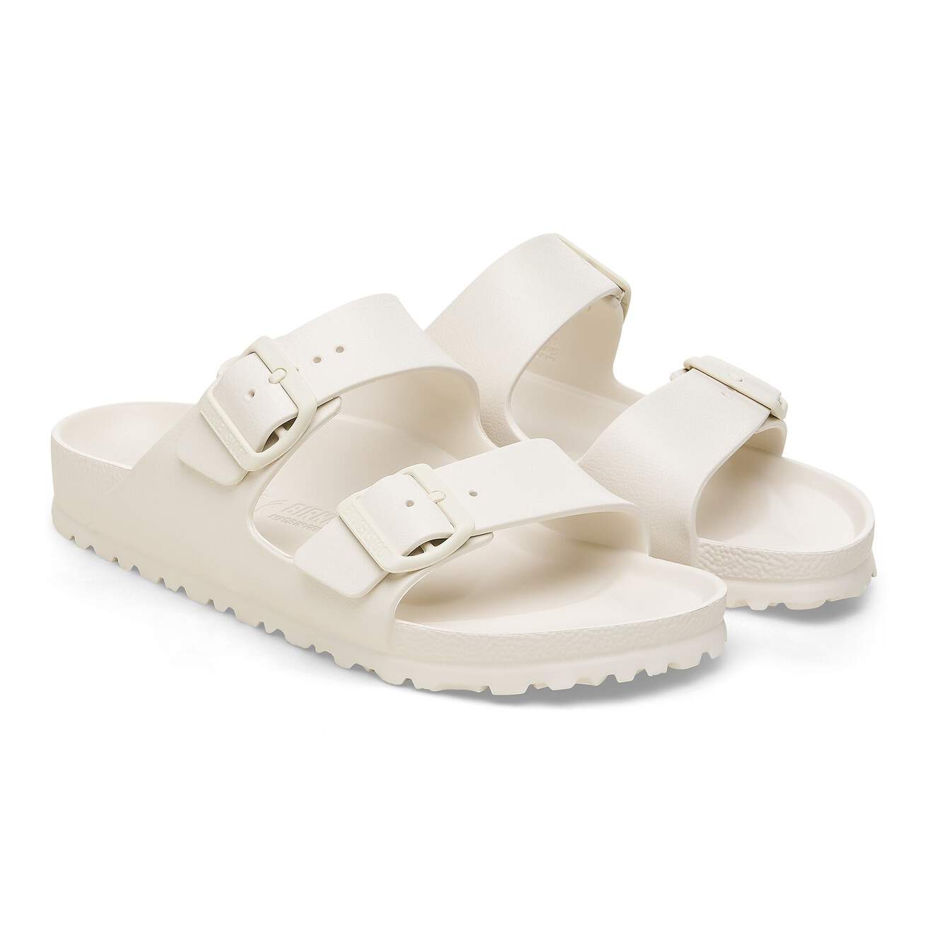 Birkenstock Two-Strap Sandals Birkenstock Arizona EVA Sandals- Eggshell