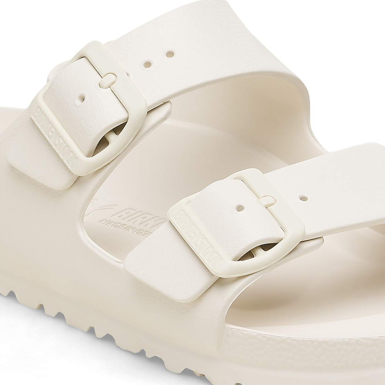 Birkenstock Two-Strap Sandals Birkenstock Arizona EVA Sandals- Eggshell