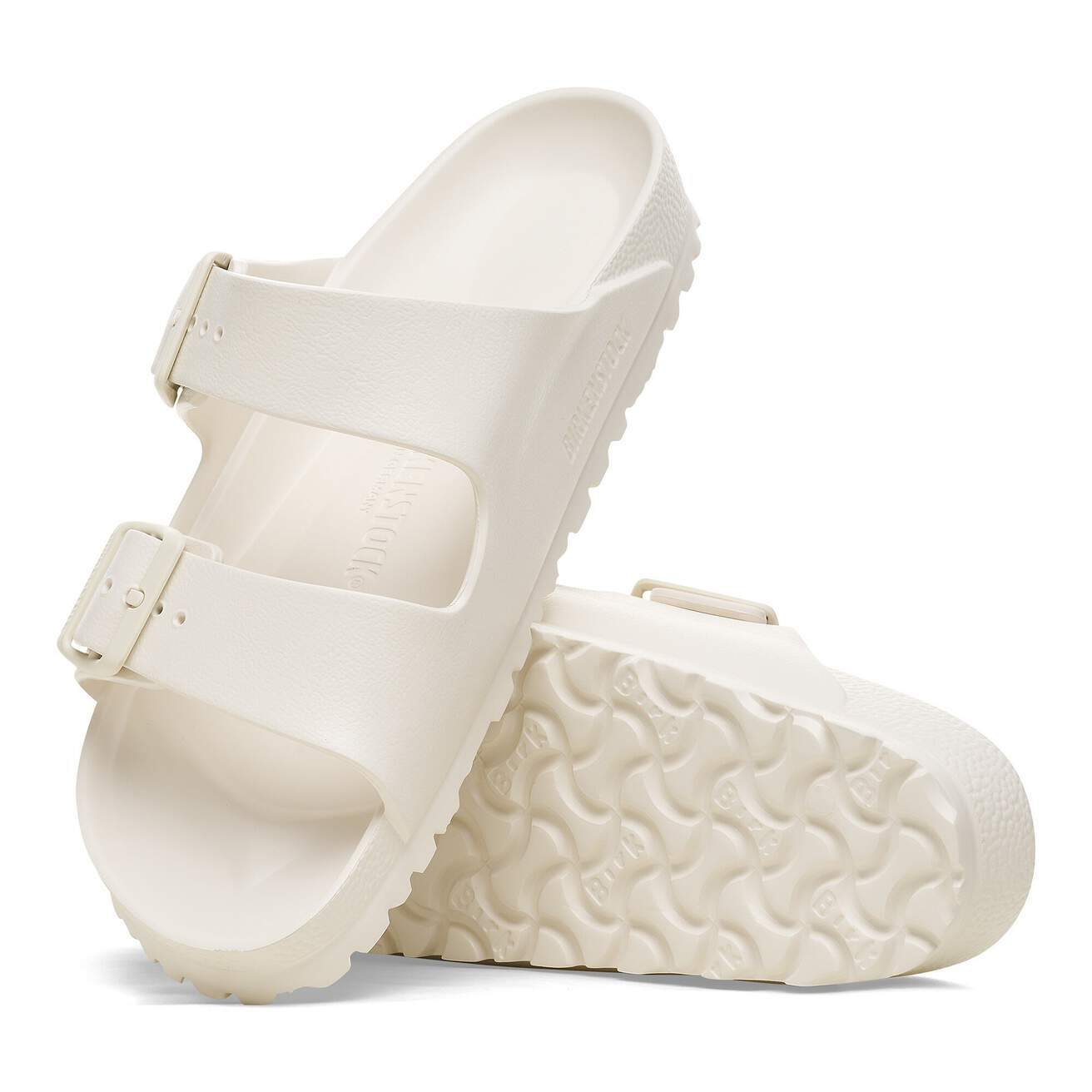 Birkenstock Two-Strap Sandals Birkenstock Arizona EVA Sandals- Eggshell