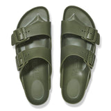 Birkenstock Two-Strap Sandals Birkenstock Arizona EVA Sandals- Khaki