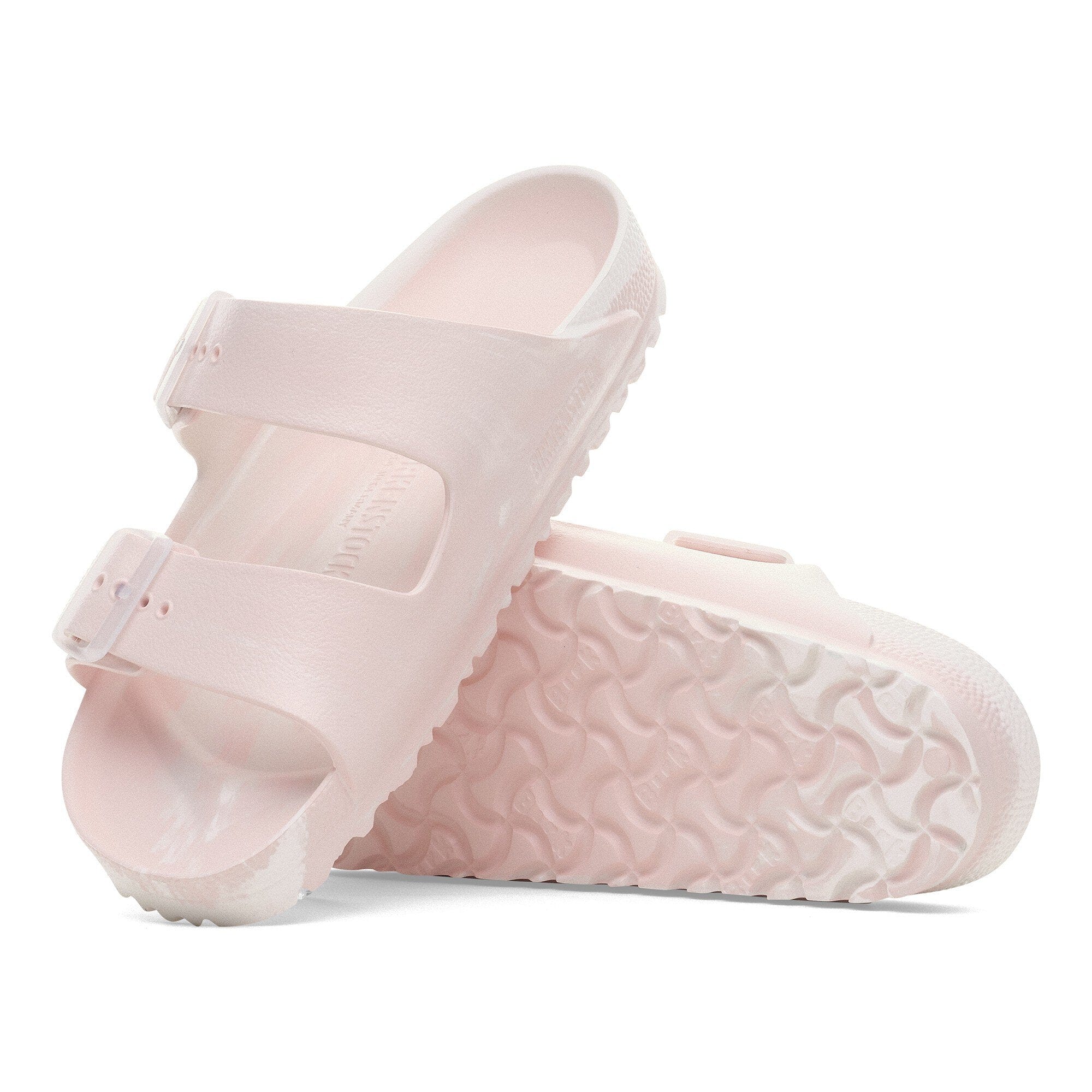 Birkenstock Two-Strap Sandals Birkenstock Arizona EVA Sandals- Light Rose Multi