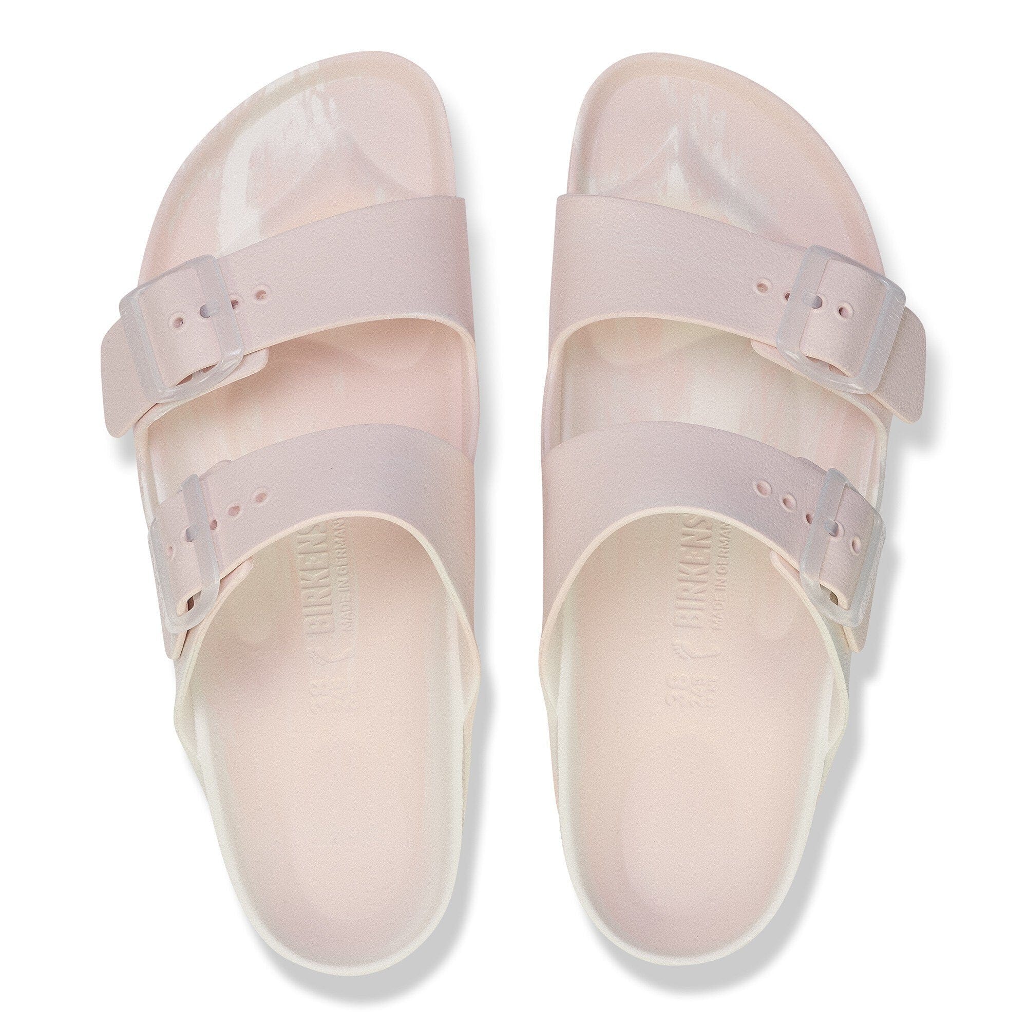 Birkenstock Two-Strap Sandals Birkenstock Arizona EVA Sandals- Light Rose Multi
