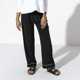 Birkenstock Two-Strap Sandals Birkenstock Arizona Sandals (Soft Footbed)- Black Oiled Leather