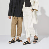 Birkenstock Two-Strap Sandals Birkenstock Arizona Sandals (Soft Footbed)- Black Suede