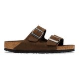 Birkenstock Two-Strap Sandals Birkenstock Arizona Sandals (Soft Footbed)- Carafe Tonal Suede