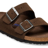 Birkenstock Two-Strap Sandals Birkenstock Arizona Sandals (Soft Footbed)- Carafe Tonal Suede