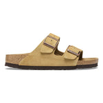 Birkenstock Two-Strap Sandals Birkenstock Arizona Two Strap Sandals - Desert Soil Latte Cream