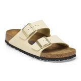 Birkenstock Two-Strap Sandals Birkenstock Arizona Two Strap Sandals (Soft Footbed) - ECRU