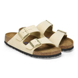 Birkenstock Two-Strap Sandals Birkenstock Arizona Two Strap Sandals (Soft Footbed) - ECRU