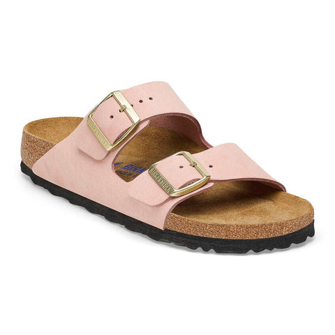 Birkenstock Two-Strap Sandals Birkenstock Arizona Two Strap Sandals (Soft Footbed) - Soft Pink