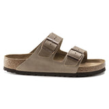 Birkenstock Two-Strap Sandals Regular / Tan / 35 EU Birkenstock Arizona Sandals (Soft Footbed)- Tobacco Oiled Leather
