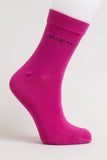Blue Sky Clothing Co Socks Berry / O/S Blue Sky Womens Bamboo Crew Socks- (1 pair)