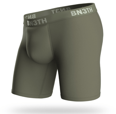 Bn3th Men's wear Small Boxer Brief Solid -Pine