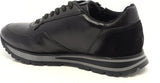 Bugatti Lifestyle Sneakers Bugatti Men's Harrison Leather Sneakers- Black