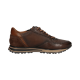 Bugatti Lifestyle Sneakers Bugatti Men's Philip Leather Sneakers- Brown