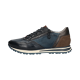 Bugatti Lifestyle Sneakers Bugatti Men's Philip Leather Sneakers- Dark Blue