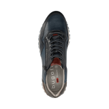 Bugatti Lifestyle Sneakers Bugatti Men's Philip Leather Sneakers- Dark Blue