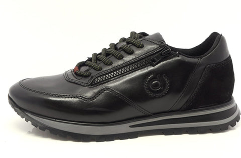 Bugatti Lifestyle Sneakers Medium / Black / EU 39 Bugatti Men's Harrison Leather Sneakers- Black