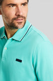 Bugatti Men's wear Med / Mint POLO SHIRT