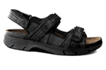 Cambrian Hiking & Athletic Sandals Cambrian Mens Orthopedic Navigator Sandal - Black /Brown