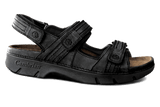 Cambrian Hiking & Athletic Sandals Cambrian Mens Orthopedic Navigator Sandal - Black /Brown