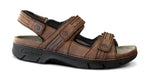 Cambrian Hiking & Athletic Sandals Cambrian Mens Orthopedic Navigator Sandal - Black /Brown