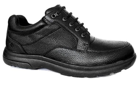 Cambrian Walking Shoes Cambrian Mens Orthopedic Ventura Leather Walking Shoe - Black