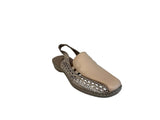 Cassini Slip-Ons & Loafers Cassini Women's Mot Slingback Loafers- Taupe/ Squaw